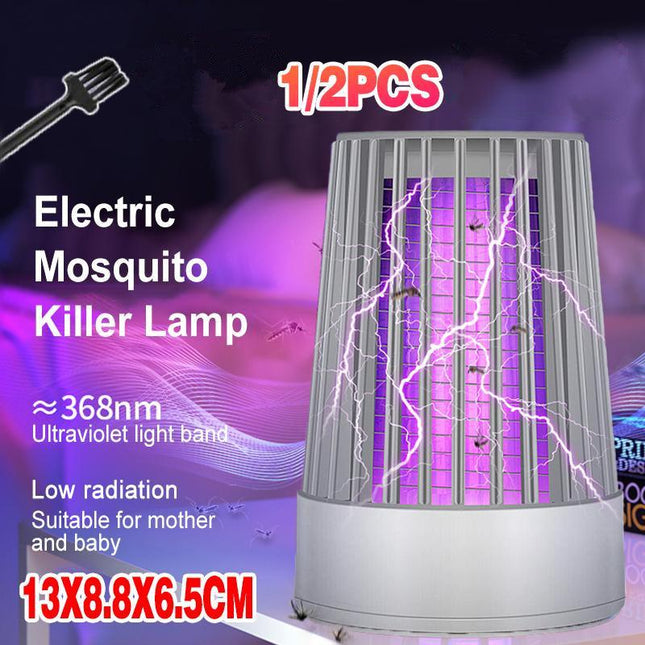 1/2x Fly Bug Zapper UV Insect Catcher Electric Mosquito Killer Lamp Mozzie Trap - Aimall