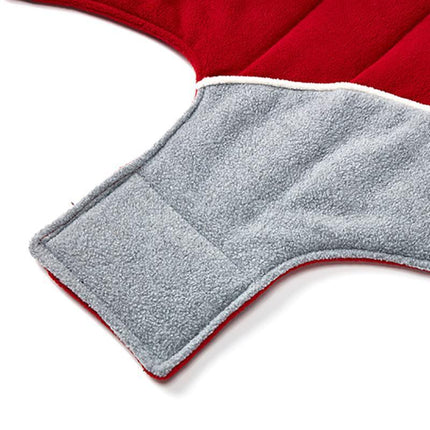 2XL Size Pet Dog Warm Coat Fleece Jacket Double-sided Vest Jumper Sweater Winter - Aimall