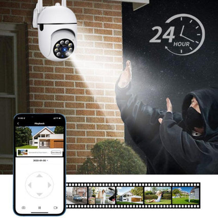 Wireless Security Camera System Outdoor Home Wifi Night Vision Cam 1080P HD A7 - Aimall