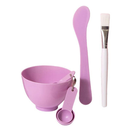 6pcs/set DIY Face Mask Spatula Brush SPA Mixing Bowl Facial Measuring Spoon Tool - Aimall