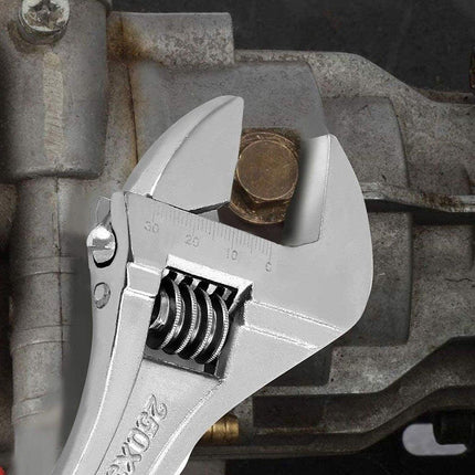 8inch 10inch 12inch Durable Chrome Vanadium Steel Rubberized Grip Adjustable Wrench