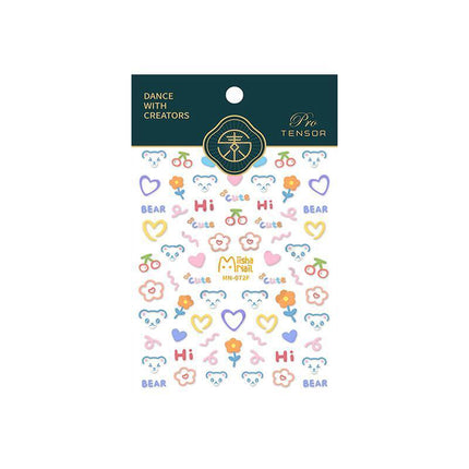 Chinese Style Nail Stickers Flower Decorations DIY Nail Stickers Nails Art - Aimall