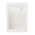 50PCS Flower Bouquet Tote Wedding Favor Bag Bride Tote Clear Gift Bags Handbag White - Aimall