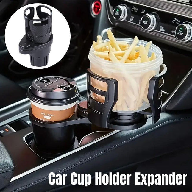 Rotatable Car Cup Holder Multifunctional Drink Holder Adjustable for Vehicle Use