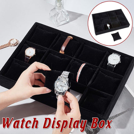 Luxury Watch Storage Tray Organizer Display Stand for Watches and Jewelry Holder