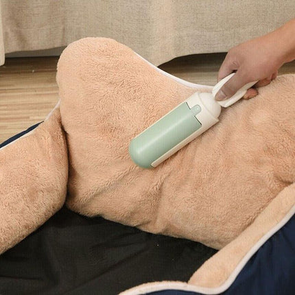 Pet Hair Remover Roller Self Cleaning Hair Remover Fur Removal For Dog and Cat - Aimall