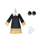 Anime SPY×FAMILY Anya Forger Cosplay Costume Girls Long Sleeve Dress Wig Outfits - Aimall
