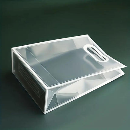 25pcs Transparent PVC Handbag for Wedding Festival Candy Gift Packaging Bag