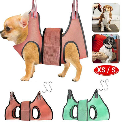 Mobiley Pet Groming Sling Hammock in Pink