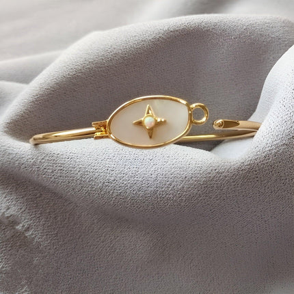 Simple White Colourful Openable Thin Bracelet Women Fashion Jewelry Accessory