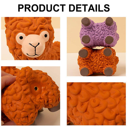 Durable Pet Toy for Dogs Alpaca Teething Chew Toy Puppy Teething