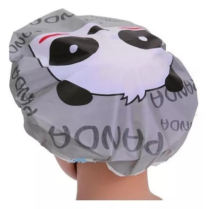 Reusable Women Kids Girls Hair Wrap Waterproof Shower Bath Shower Cap Hat - Aimall