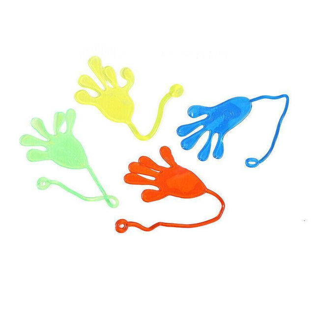 Up25Xsticky Hands Stretchy Jelly Kids Toy Party Favour Novelty Gift Stock Filler - Aimall