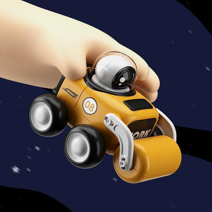 Astronaut Inertial Engineering Vehicle with Whistle Cartoon Shaped Kids Car Toys - Aimall