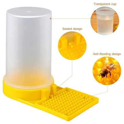 10PCS Beekeeping Tools Hive Entrance Feeder Bee Feeding Trough Beehive Door Tool