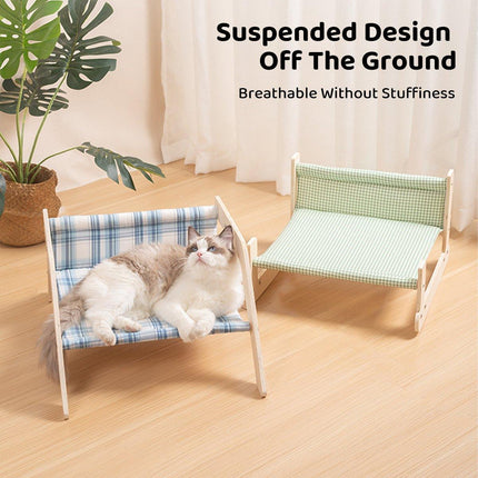 Cat Fabric Chair Bed Washable Recliner Portable Puppy Sleeping House Nest Chiar