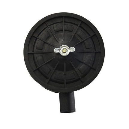 2 PCS Compressor Male Threaded 20mm Air Intake Silencer Filter Black Shell - Aimall