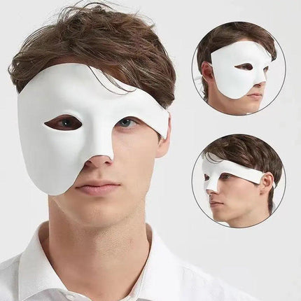One Eye Half Face Mask Prom Party Nightclub Costume Mask Halloween Fancy Dress