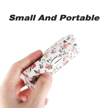 8PCS Set Vintage Flower Cloth Lipstick Box Mirror Packaging Portable Gift Case