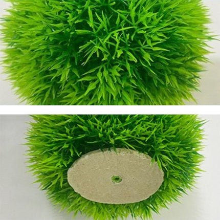 Aquarium Fish Tank Landscape Decoration Plastic Simulation Grass Flower Ball