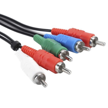 1.8M HD AV VIDEO AUDIO COMPONENT CABLE for SONY PS2 PS3 Playstation 2 3 - Aimall