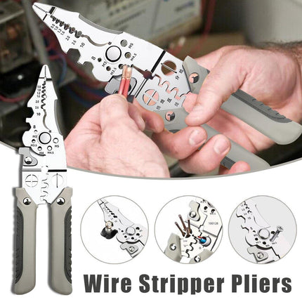 Multifunctional Wire Stripper Electrical Hardware Tool for Professional Use
