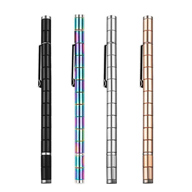 Toy Pen Decompression Magnetic Metal Pen Multifunction Writing Magnet Cute Gifts Aimall