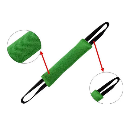 Cloth Bite Stick Teether Dog Training Bite Stick Durable Chew Toy for Pets