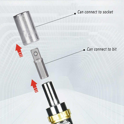 Ratchet Screwdriver Set Multifunctional Home Maintenance Tool Kit for DIY Repair