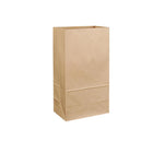 500PCS Kraft Food Paper Bags Brown Flat Bottom Lunch Bags Party Favour Bag - Aimall