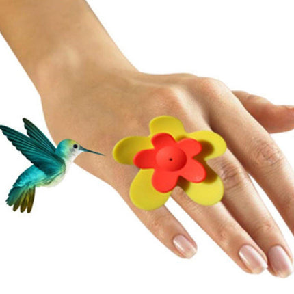 Wearable Bird Feeder Hummingbird Feeder Portable Handheld Bird Feeding Tool