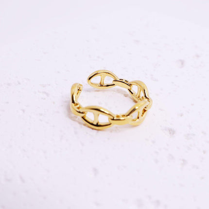 Elegant Light Luxury Line Ring for Women Fashionable All Match Personality Style