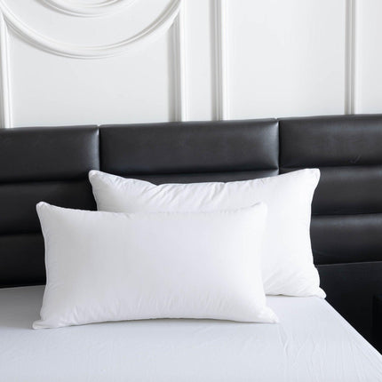 White Hotel Home Pillow Insert 48x74cm Standard Size Bed Pillow Core Support