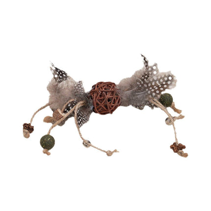 Cat Toys Teaser Stick Chewing Teeth Cleaning Grinding Pet Play Stick for Cats
