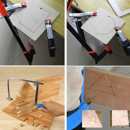 50x Meike Wire Cutting Blade Multifunctional Woodworking Stretch Steel Fine Tooth