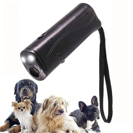 Ultrasonic Dog Barking Control Anti Bark Device Stop Repeller Train Tool Trainer - Aimall