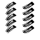 UP 30X Double-grip Hair Clips Metal Snap Barrettes Hair Styling Tool Women Girls - Aimall