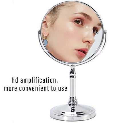 5x Magnifying HD Desktop Vanity Mirror Cosmetic Mirror for Makeup Grooming