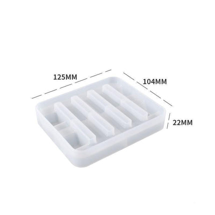 Coaster Cup Mat Mold Wave Diamond Pattern Silicone Mould for Epoxy Resin Casting - Aimall