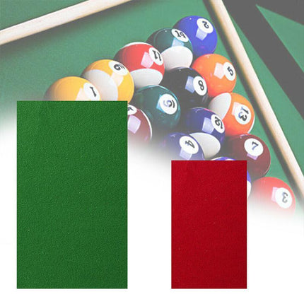 7Pcs Worsted Billiard Snooker Pool Table Cover Cloth W/ Felt Strip Heavy Duty 9FT - Aimall