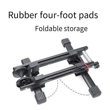 Portable Bike Single Double Pole Bicycle Parking Rack for Road Mountain Bikes