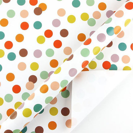 Rainbow Wrapping Paper All Occasions High Quality Coated Clear Textured Patterns