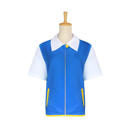 Pokemon Pokemon Xiaozhi Cosplay Gloves Jacket Anime Costume New Version C Suit