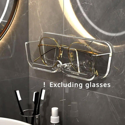 6pcs Eyeglass Organizer Wall Mounted Storage Rack Display Shelf Case Holder