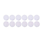 White 20Pairs - 20mm