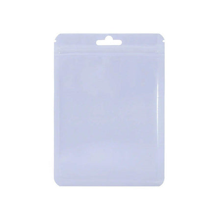 100pcs Macaron Colour Zip Lock Bags Transparent Seal Pouches