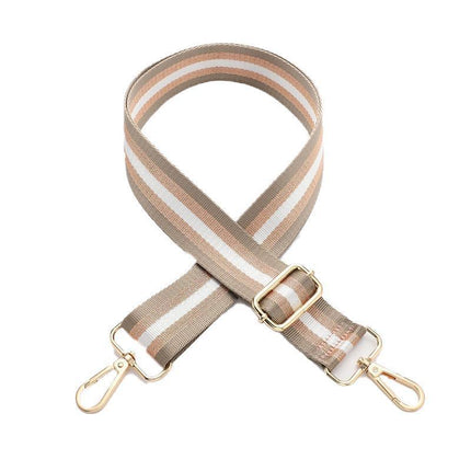 New Crossbody Bag Handbag Belt Satchel Wide Adjustable Canvas Shoulder Strap - Aimall