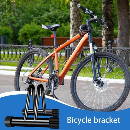 Parking Floor Bike Rack Bicycle Storage Steel Holder Portable Cycling Bike Stand