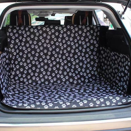 Pet Boot Car Seat Cover Hammock Nonslip Dog Puppy Cat Waterproof Rear Large - Aimall