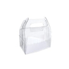 50PCS Portable Pastry Boxes Portable Cake Box Paper Cookie Boxes Sandwich Box - Aimall